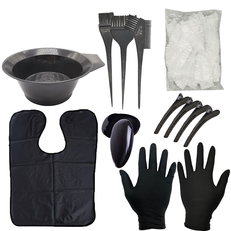 Hair Care Kit - 5/7/9 Buah Kit Pewarnaan Rambut Salon