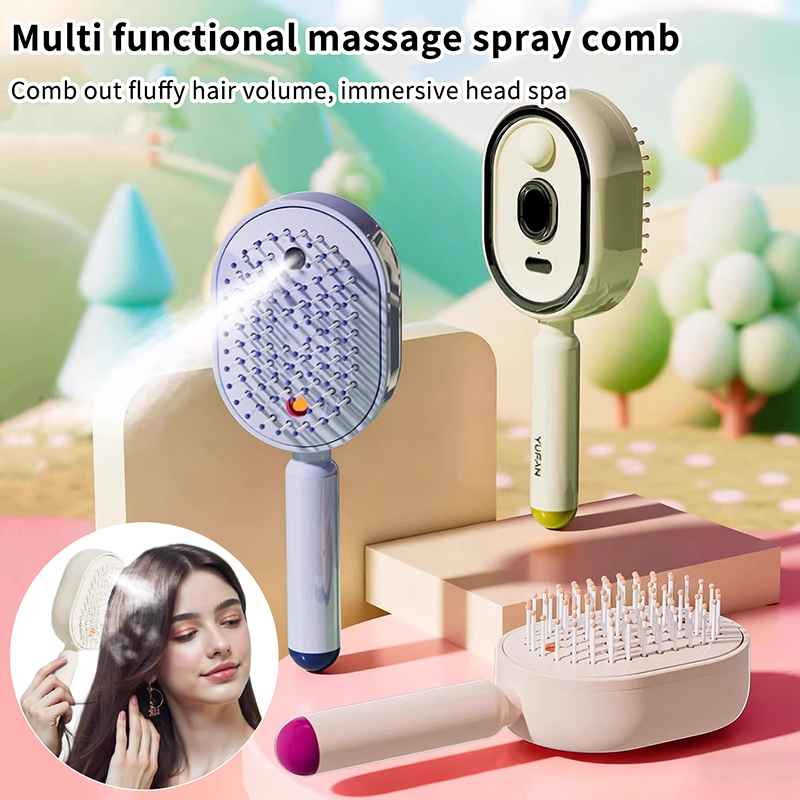 Hair Care Routine - Sisir Pijat Multifungsi, Pijat Kulit Kepala
