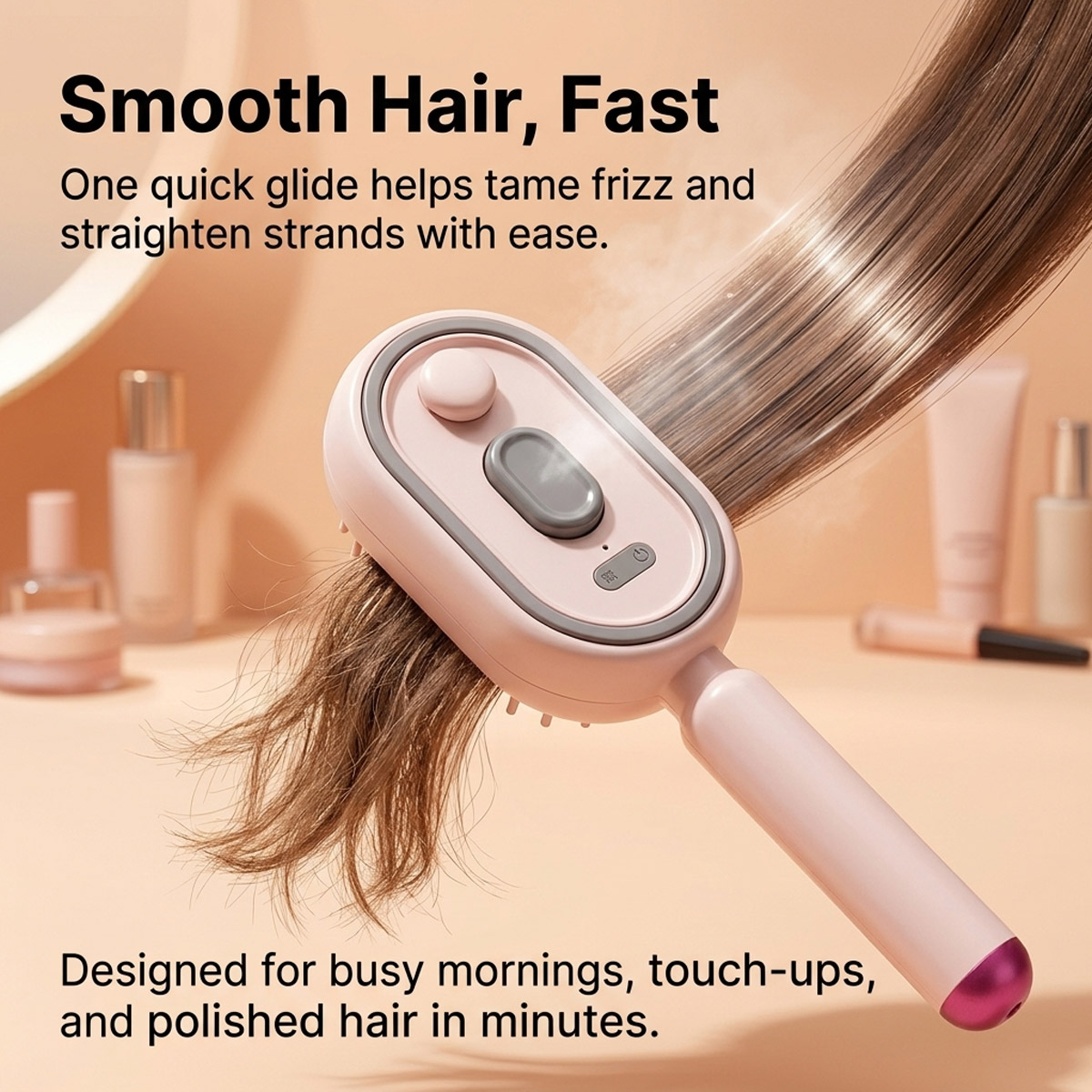 Hair Care Is Self Care - Sisir Rambut Elektrik Pembersih Otomatis dengan
