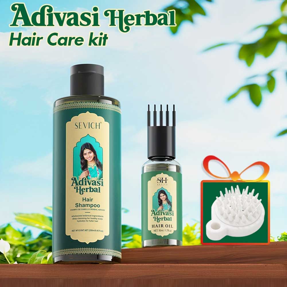 Hair Care India - SEVICH Set Minyak Penumbuh Rambut Herbal