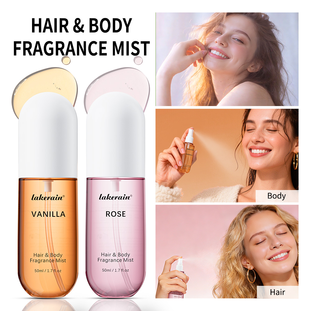 Hair Care Spray - Semprotan Parfum Vanilla Rose 50ml, Pewangi