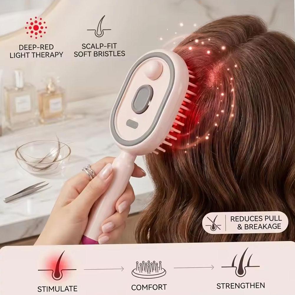 Hair Care Is Self Care - Sisir Pijat Perawatan Rambut Elektrik Tahan