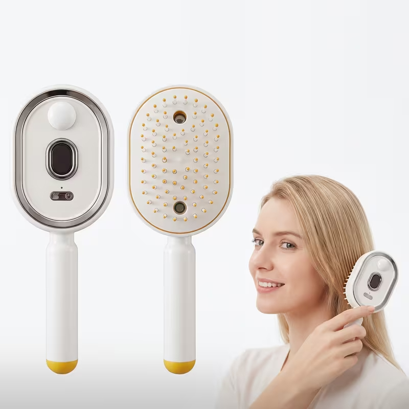 Hair Care Is Self Care - Sisir Pijat Elektrik dengan Semprotan Minyak