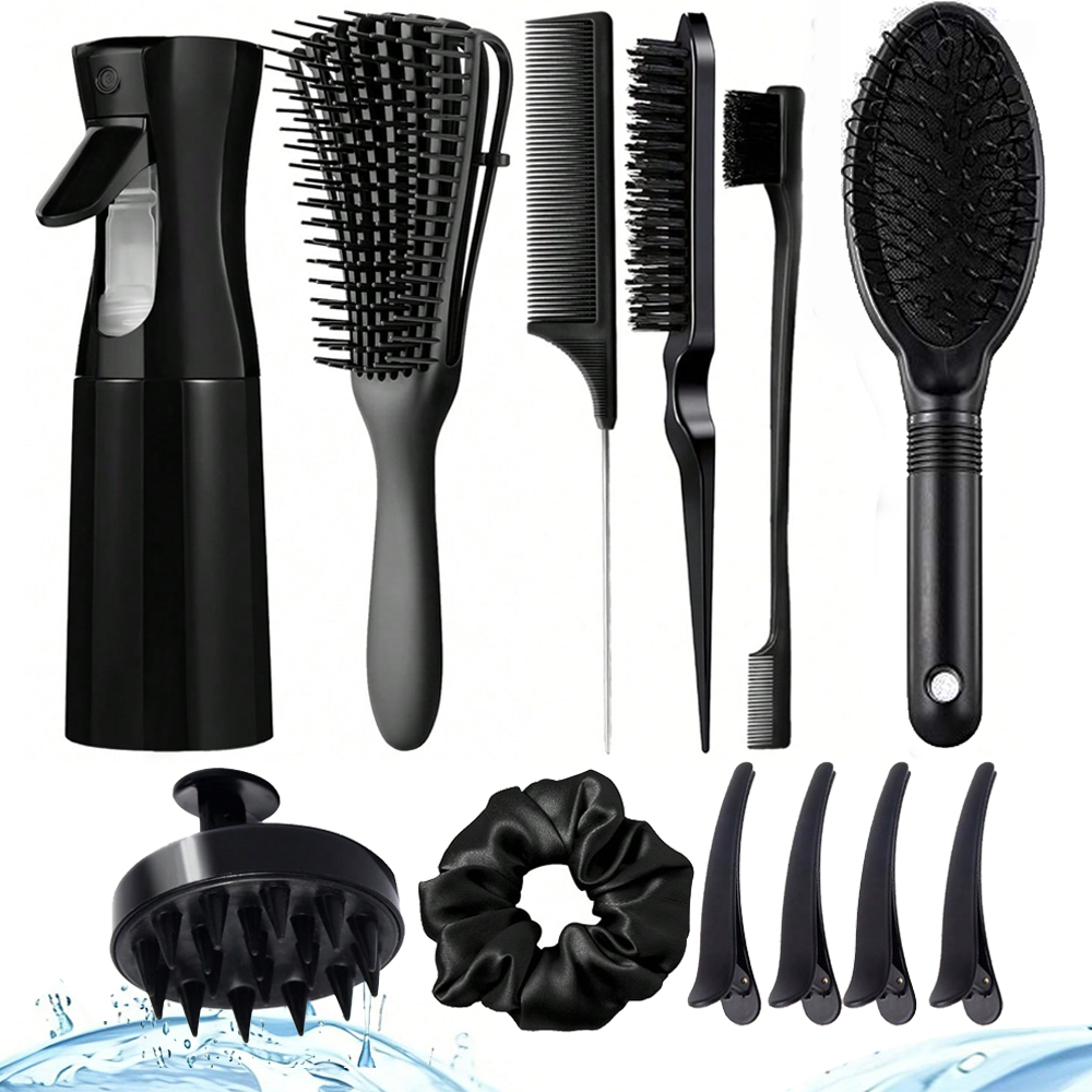 Hair Care Wavy Hair - Set Sikat Rambut Anti Kusut dengan