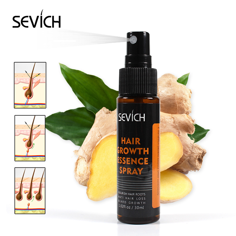 Hair Care Essence Oil Spray - Sevich 30Ml Esensi Minyak Hebal Semprotan