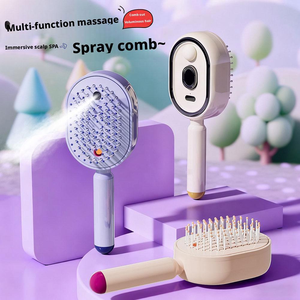 Hair Care Essence Oil Spray - Sisir Pijat Multifungsi Semprotan Minyak Esensial