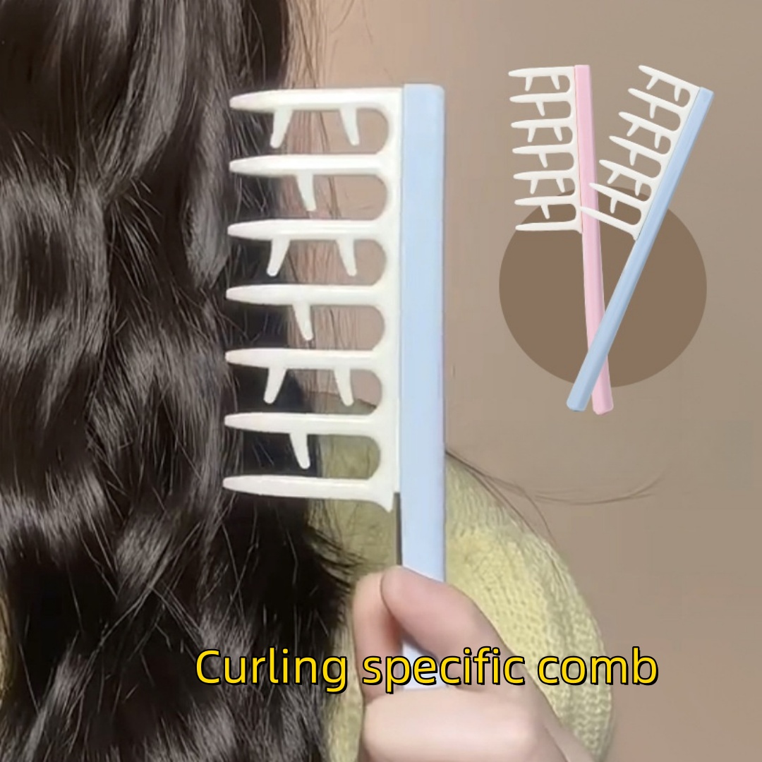 Sisir Jahitan Rambut Bentuk Ta - Hair Care Wavy Hair ulasan dan harga