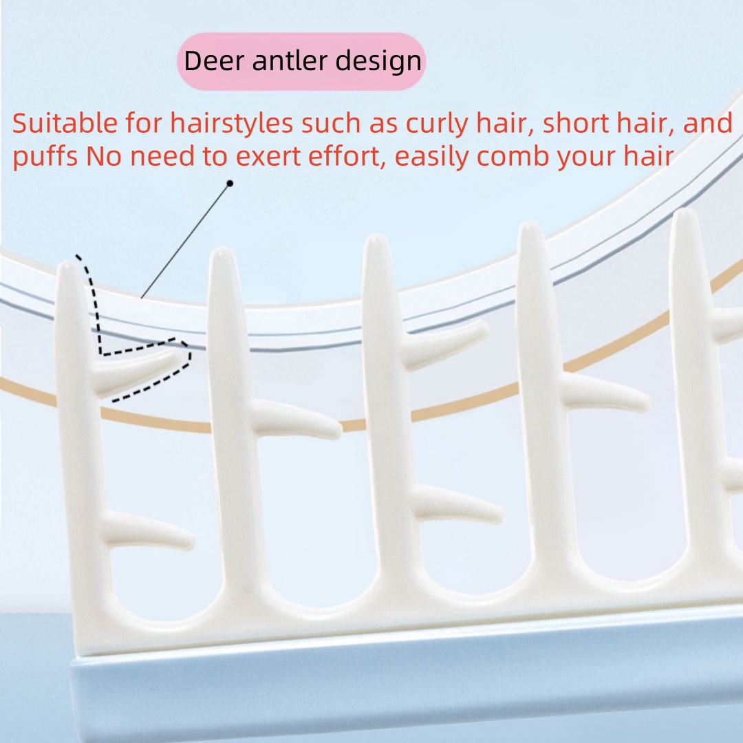 Sisir Jahitan Rambut Bentuk Ta - Hair Care Wavy Hair ulasan dan harga