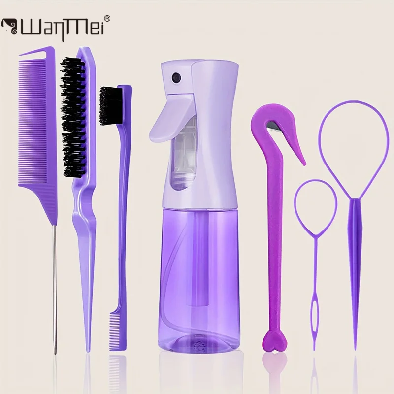 7pc/set Peralatan Profesional  - Hair Care Kit ulasan dan harga