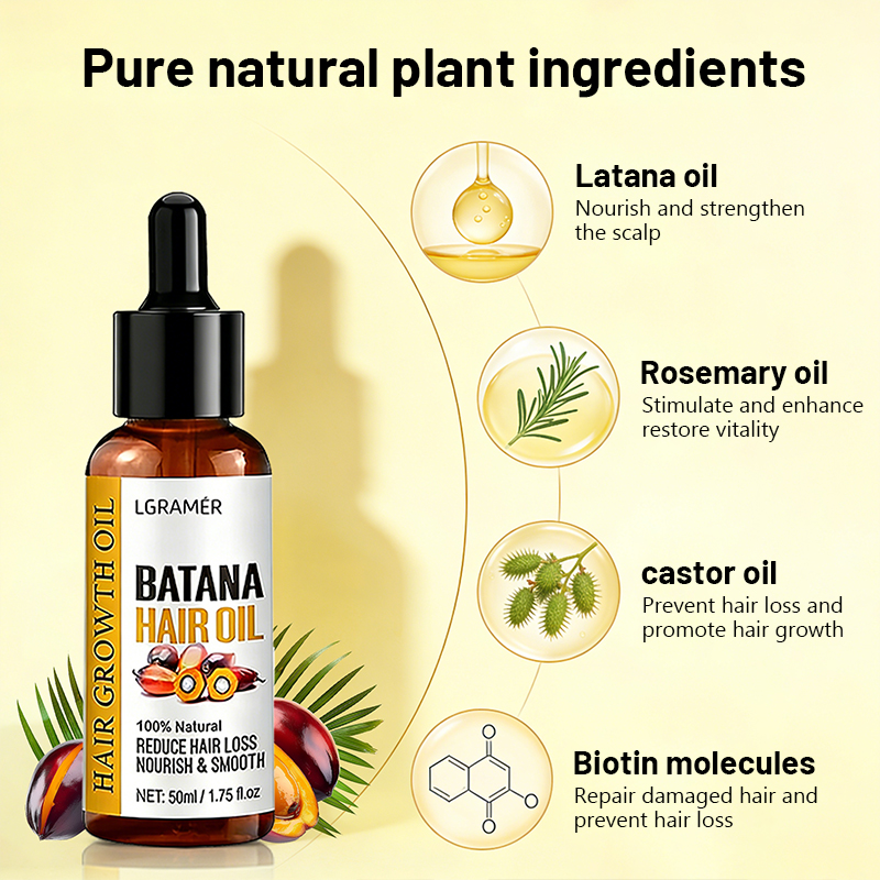 Minyak Perawatan Rambut Bataná - Hair Growth Serum Oil ulasan dan harga