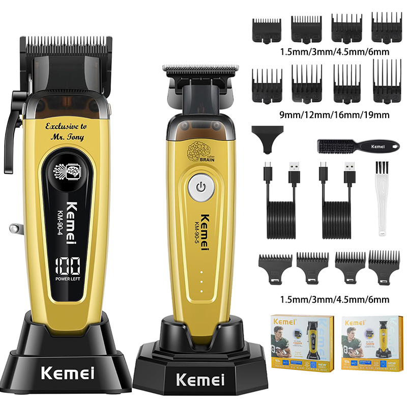Pemangkas Rambut Pria KEMEI, A - Hair Care Kit ulasan dan harga