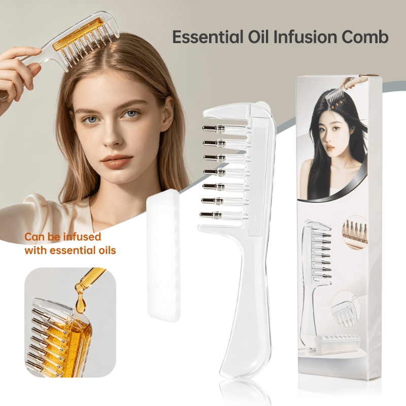 Sisir Rambut Transparan untuk  - Hair Growth Serum Oil ulasan dan harga