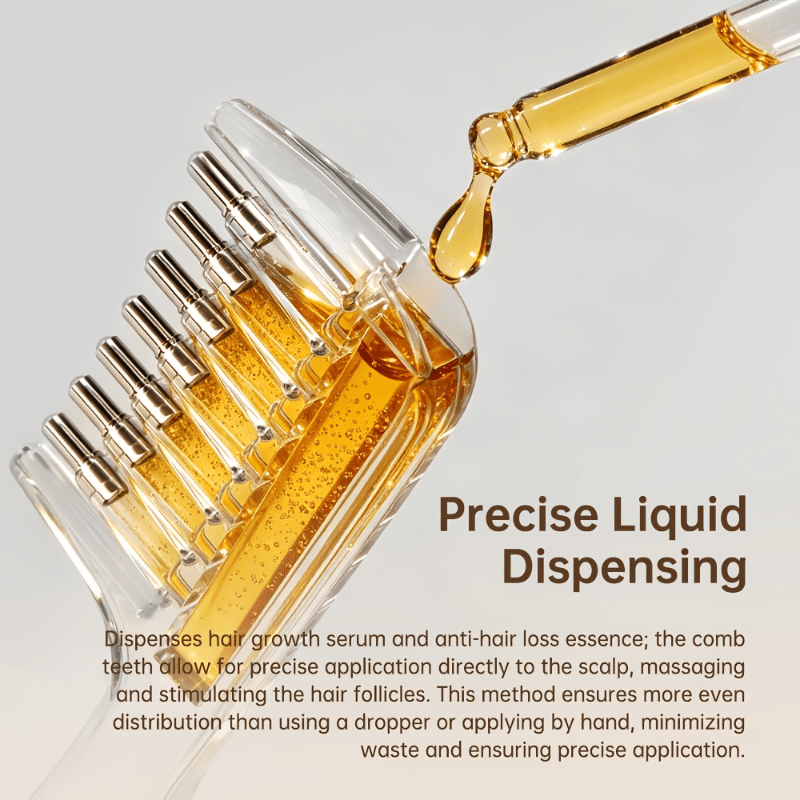 Sisir Rambut Transparan untuk  - Hair Growth Serum Oil ulasan dan harga