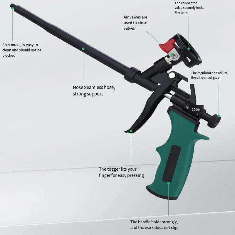 Pistol Busa PU Alat Pengisi Bu - Heat Protectant Spray ulasan dan harga