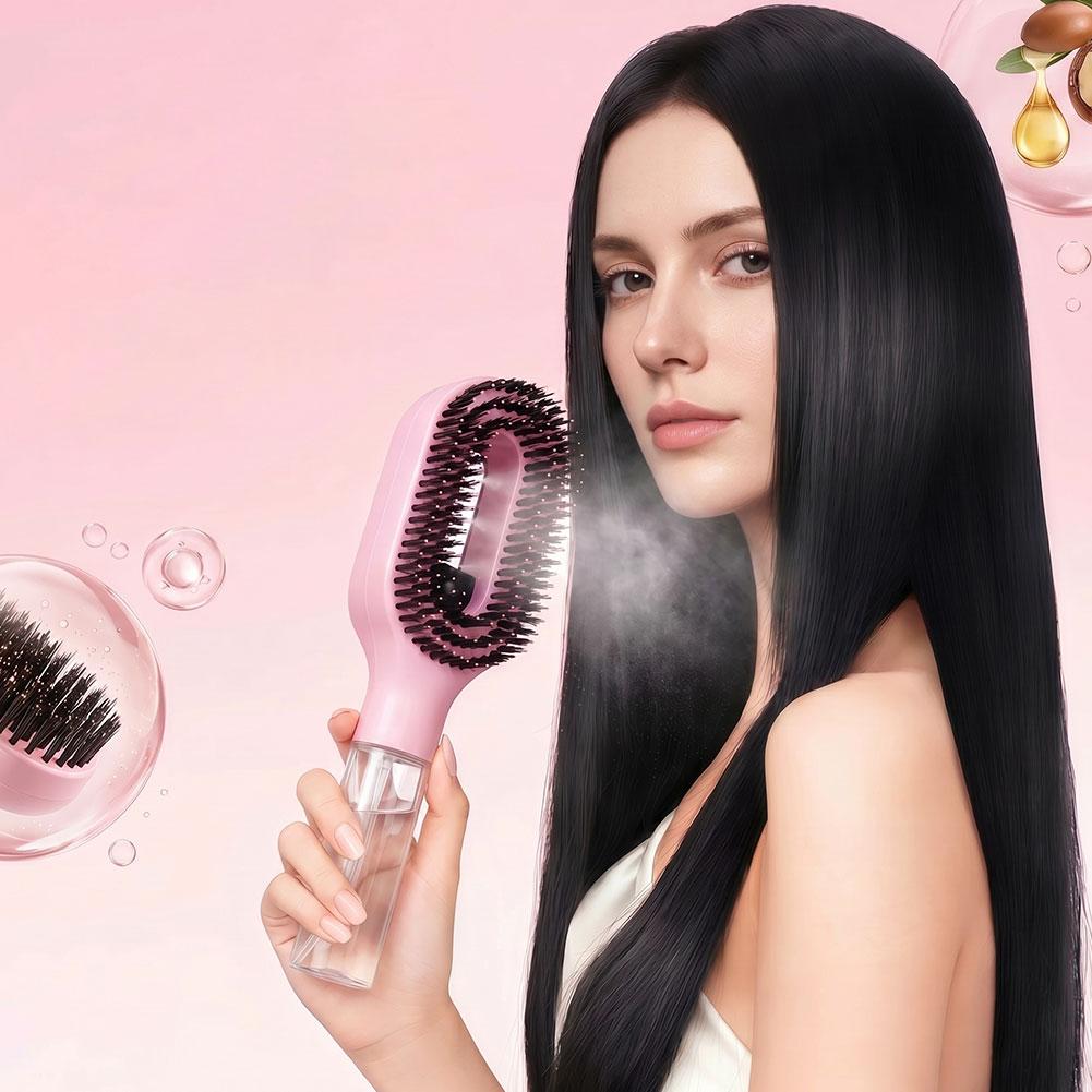 Sisir Semprot 2 in 1 untuk Ram - Hair Care Essence Oil Spray ulasan dan harga