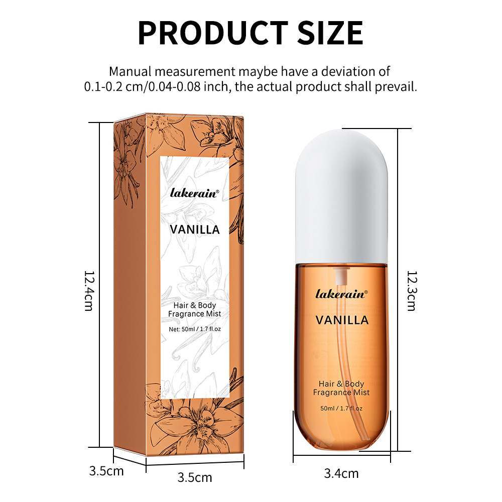 Semprotan Parfum Vanilla Rose  - Hair Care Spray ulasan dan harga