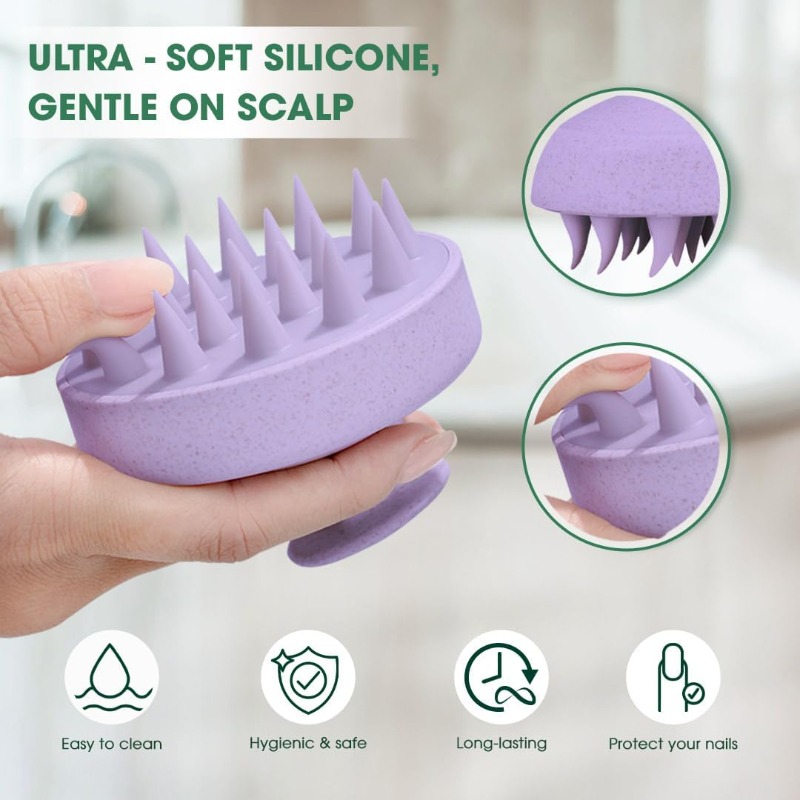 Set Sikat Pijat Kulit Kepala d - Hair Care Kit ulasan dan harga