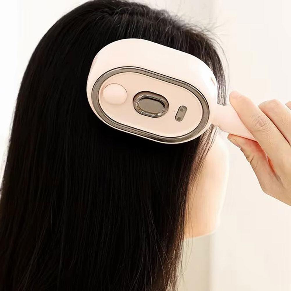 Sisir Pijat Elektrik Semprot U - Hair Care Essence Oil Spray ulasan dan harga