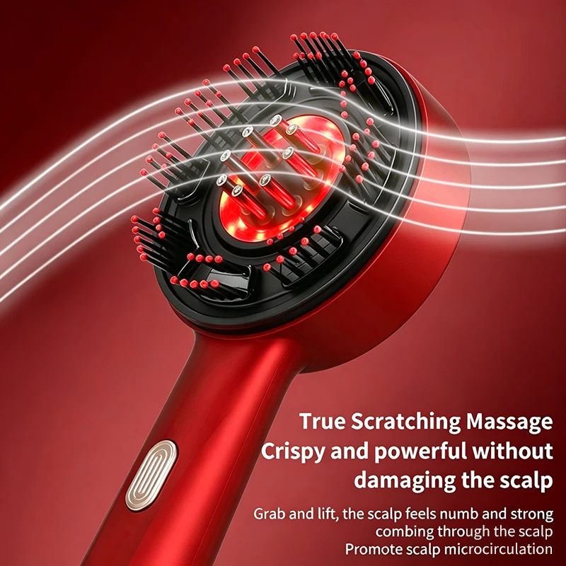 Sisir Pijat Elektrik Portabel, - Hair Growth Serum Oil ulasan dan harga