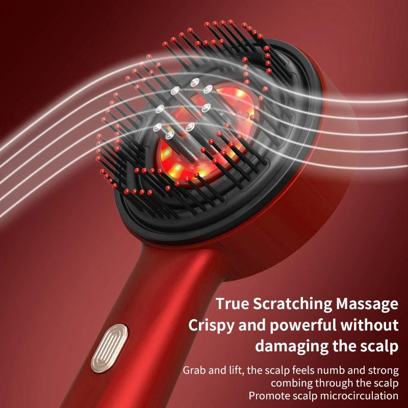 Sisir Pijat Kulit Kepala 630nm - Hair Growth Serum Oil ulasan dan harga