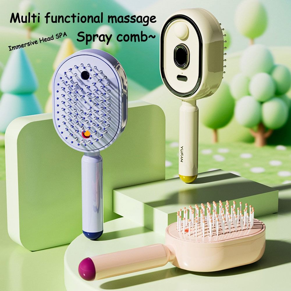 Sisir Pijat Semprotan Perawata - Hair Care Is Self Care ulasan dan harga