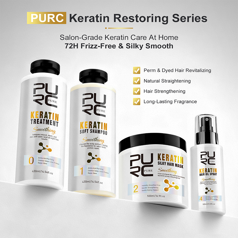Perawatan Rambut PURC Keratin  - Hair Care Hair Mask ulasan dan harga
