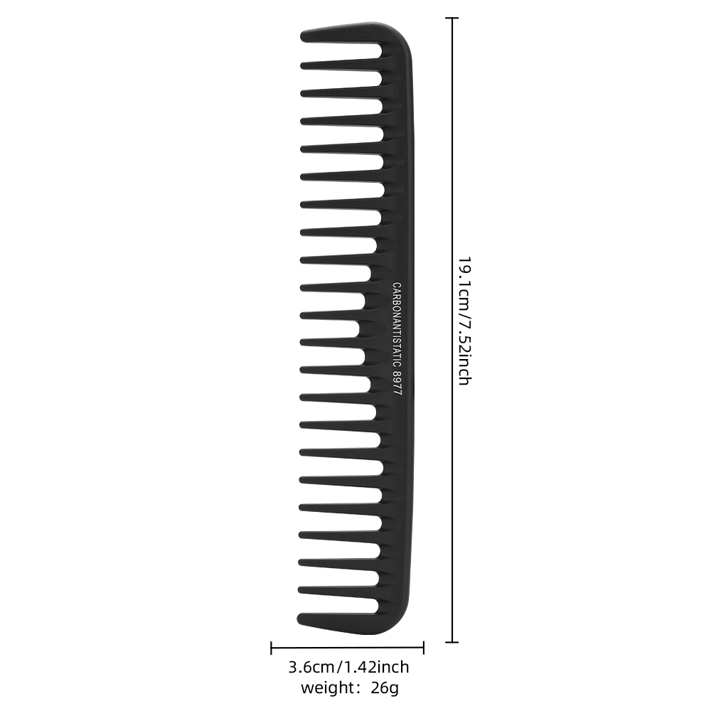 Sisir Keriting Gigi Lebar Sisi - Hair Care Wavy Hair ulasan dan harga