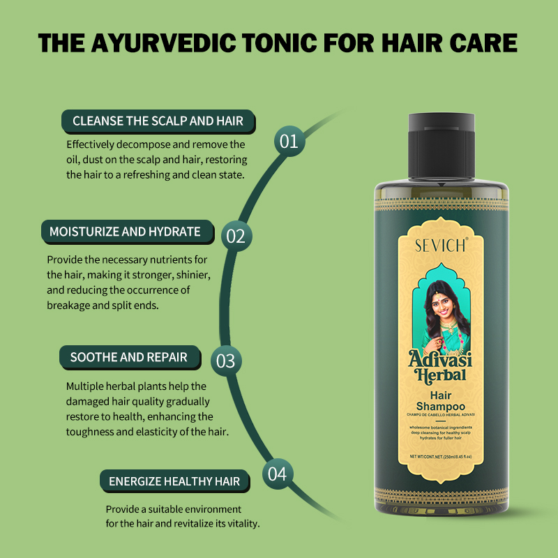 250Ml Sampo Adivasi India Asli - Hair Care India ulasan dan harga