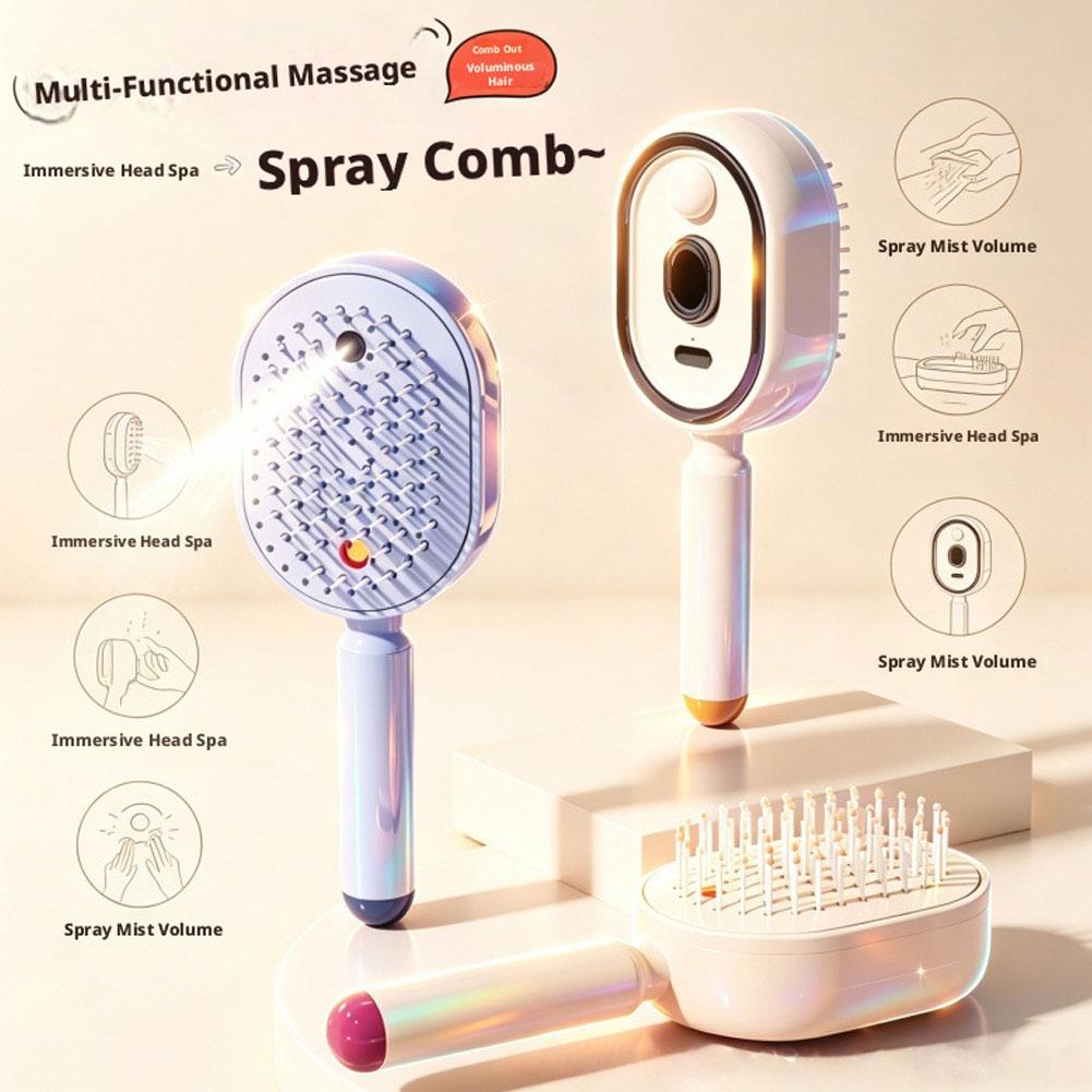 Set Sisir Semprot Elektrik den - Hair Care Is Self Care ulasan dan harga