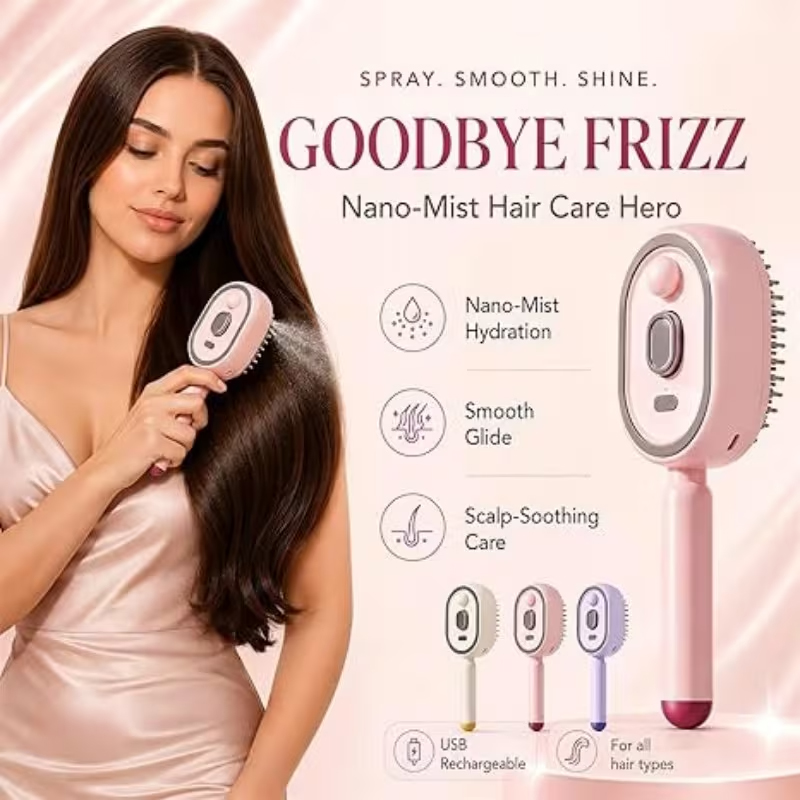 Sisir Pijat Elektrik dengan Se - Hair Care Is Self Care ulasan dan harga