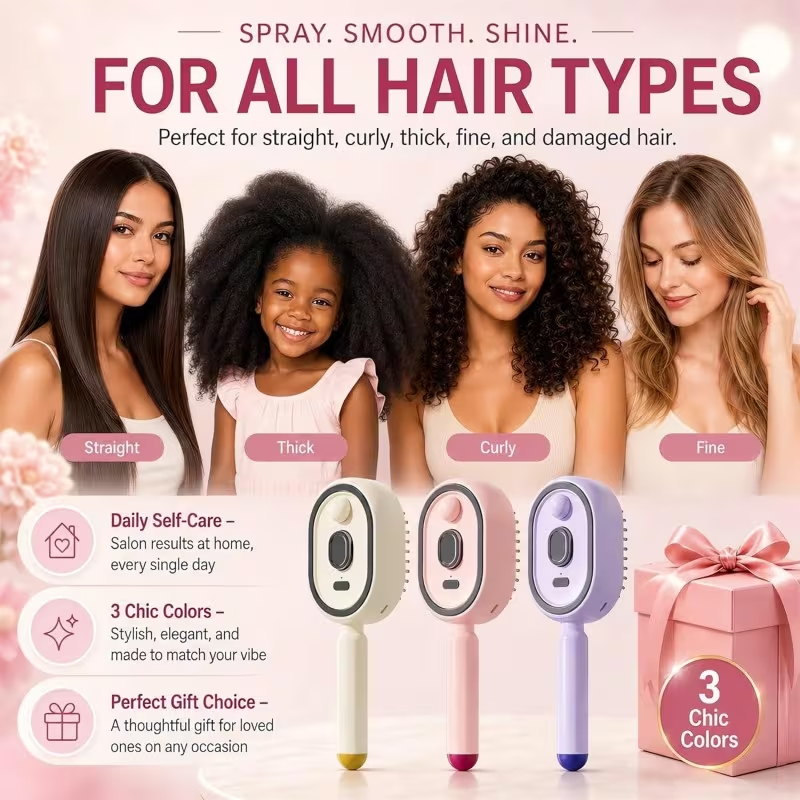Sisir Pijat Elektrik dengan Se - Hair Care Is Self Care ulasan dan harga