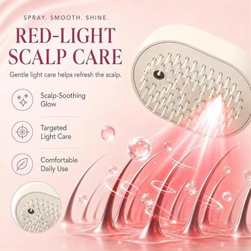 Sisir Pijat Elektrik dengan Se - Hair Care Is Self Care ulasan dan harga