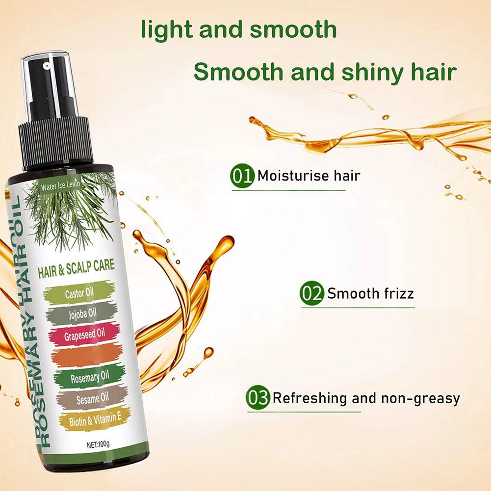 100G Minyak Rosemary Perawatan - Hair Care Essence ulasan dan harga