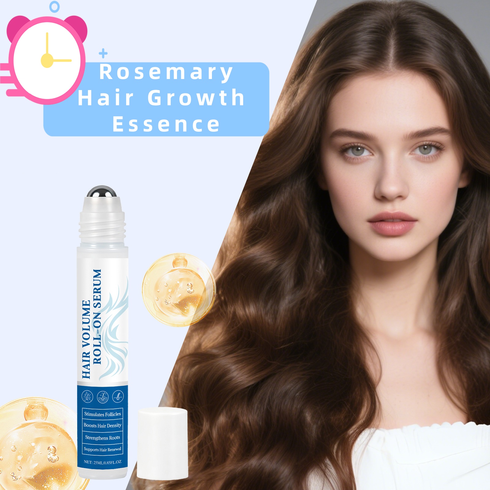 Rosemary Hair Growth Baller Es - Hair Growth Serum Oil ulasan dan harga
