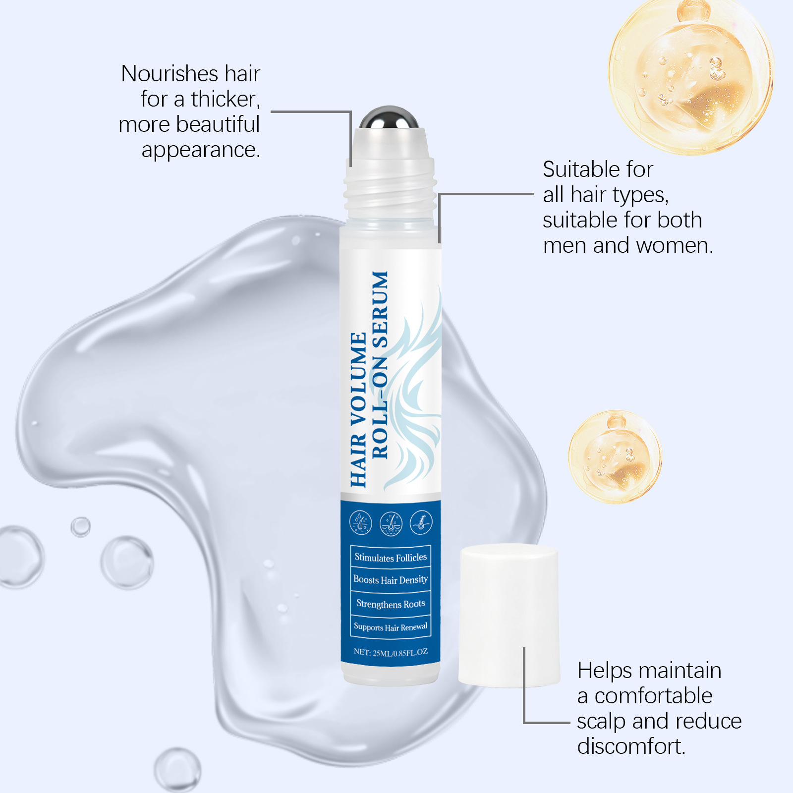 Rosemary Hair Growth Baller Es - Hair Growth Serum Oil ulasan dan harga