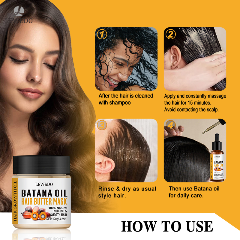 LEWEDO Batana Oil Hair Growth  - Hair Care Essence Oil Spray ulasan dan harga