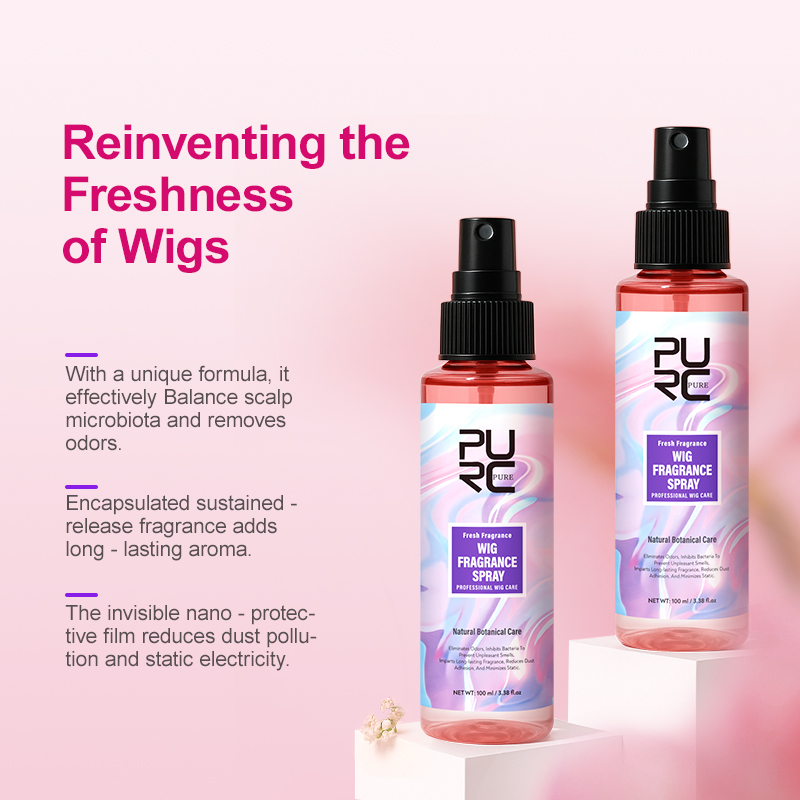 PURC PURC Wig Semprotan Pengha - Hair Care Essence Oil Spray ulasan dan harga