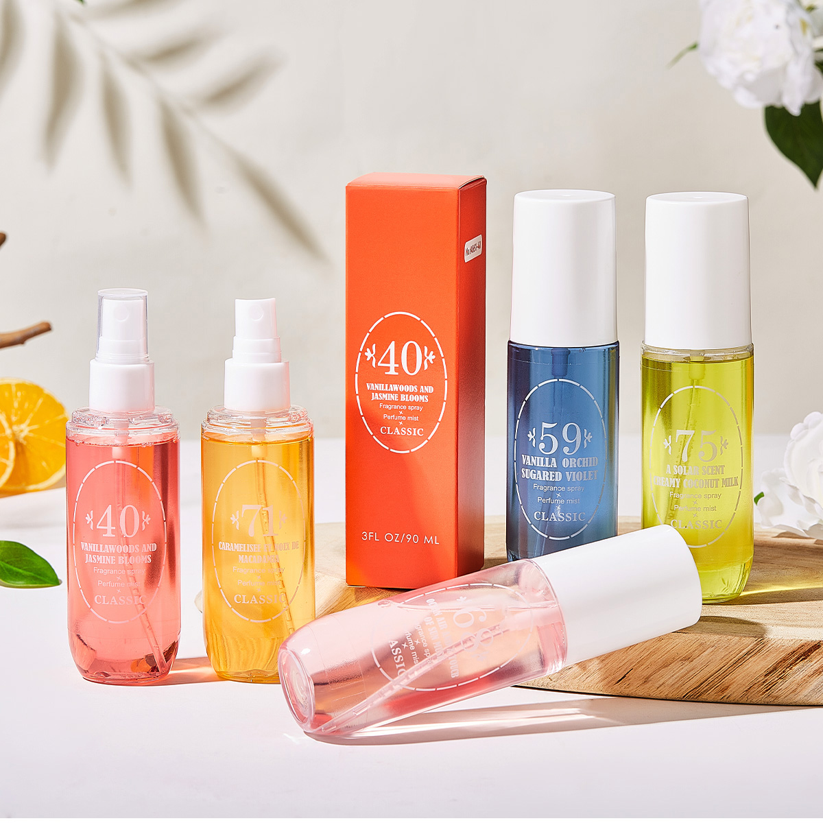 Parfum Mist Body Spray 5 Aroma - Hair Care Spray ulasan dan harga
