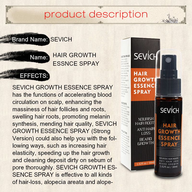 Sevich 30Ml Esensi Minyak Heba - Hair Care Essence Oil Spray ulasan dan harga